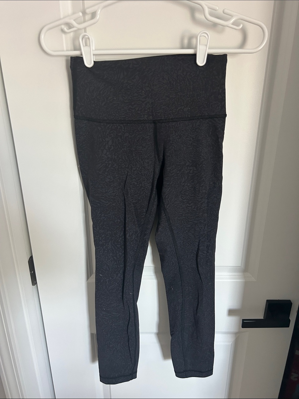 lululemon athletica Black High-Rise Textured Leggings